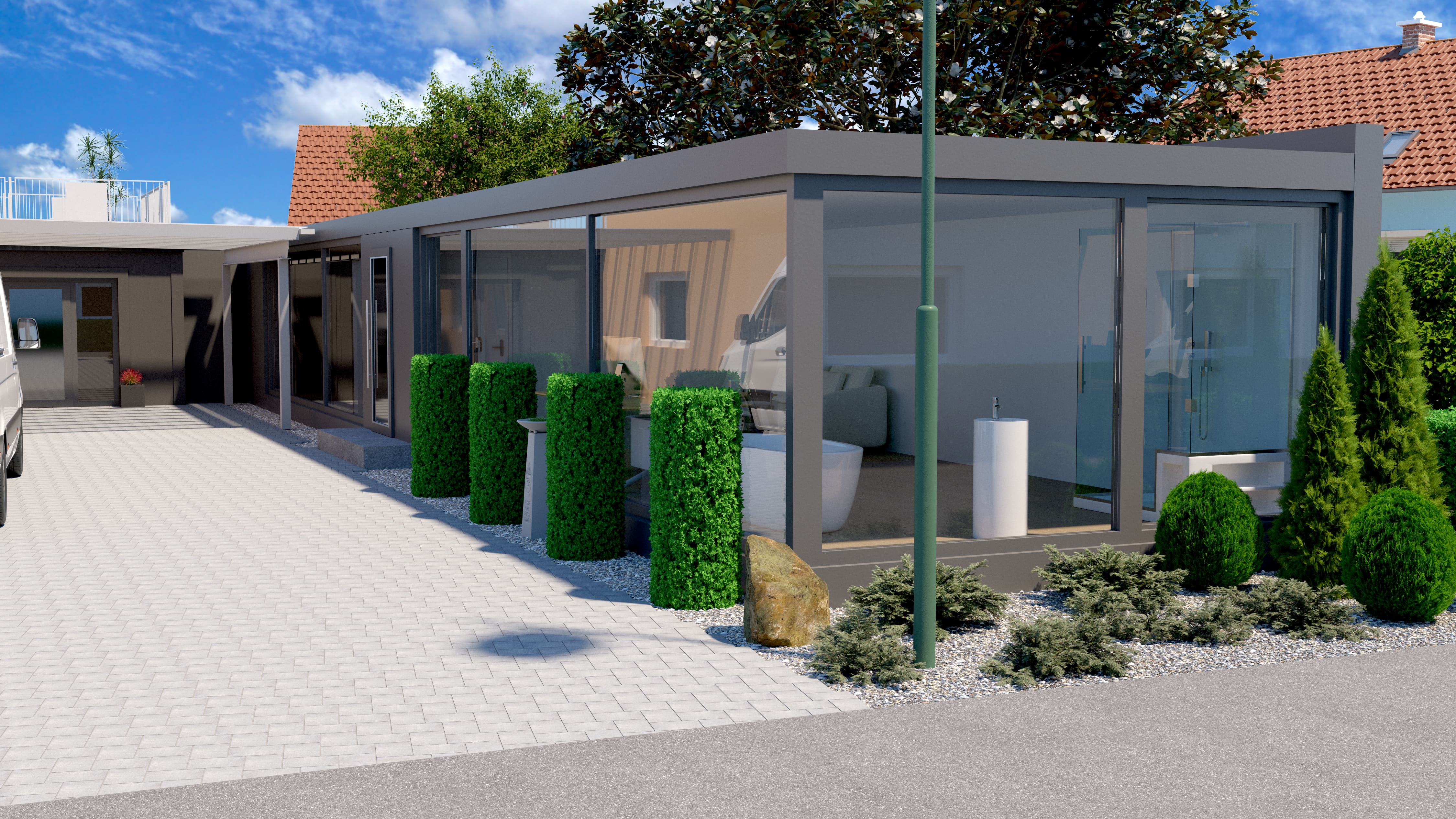 Nebengebaeude Render - virtuelle Raumgestaltung
